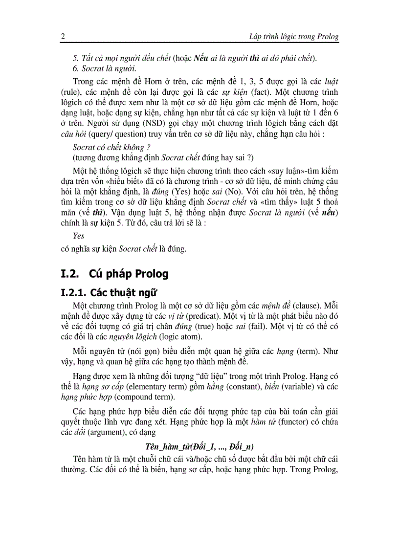 image for page Lập trình logic trong Prolog