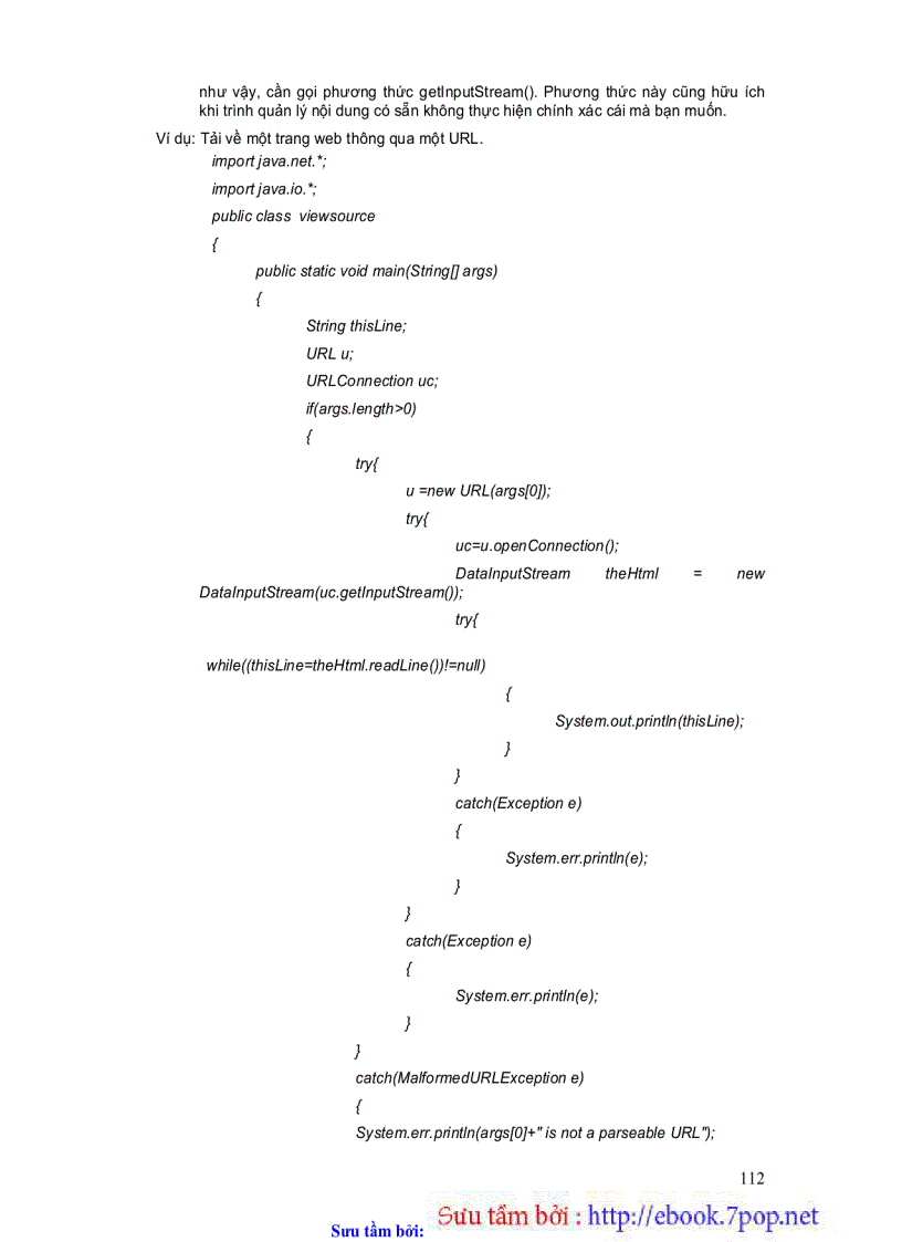 image for page Lập trình mạng với ngôn ngữ Java