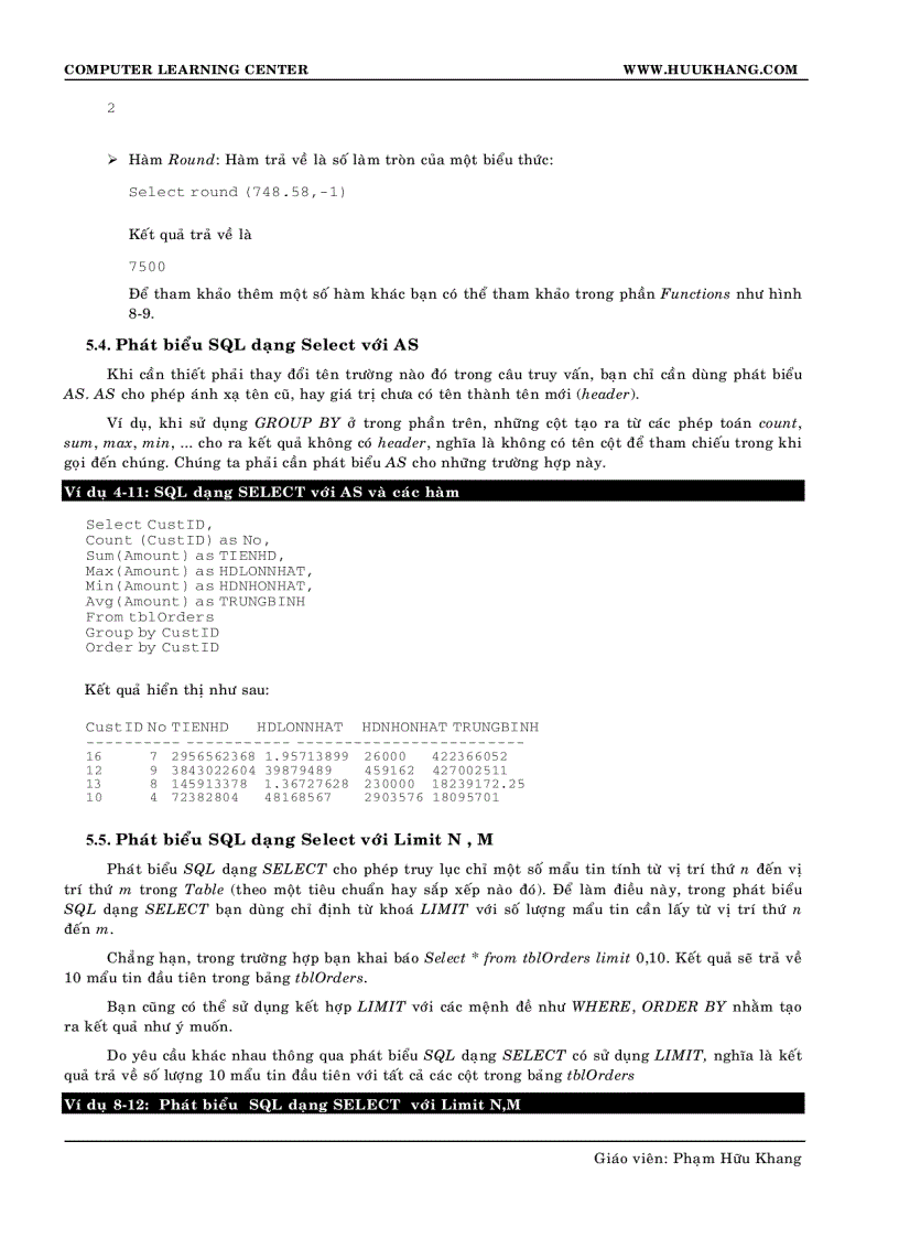 image for page Lập trình PHP căn bản Pham huu Khang