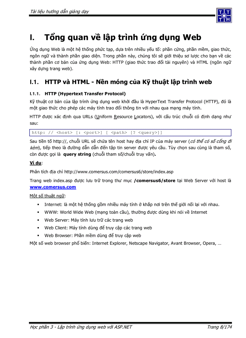 image for page Lập trình ứng dụng Web với ASP NET