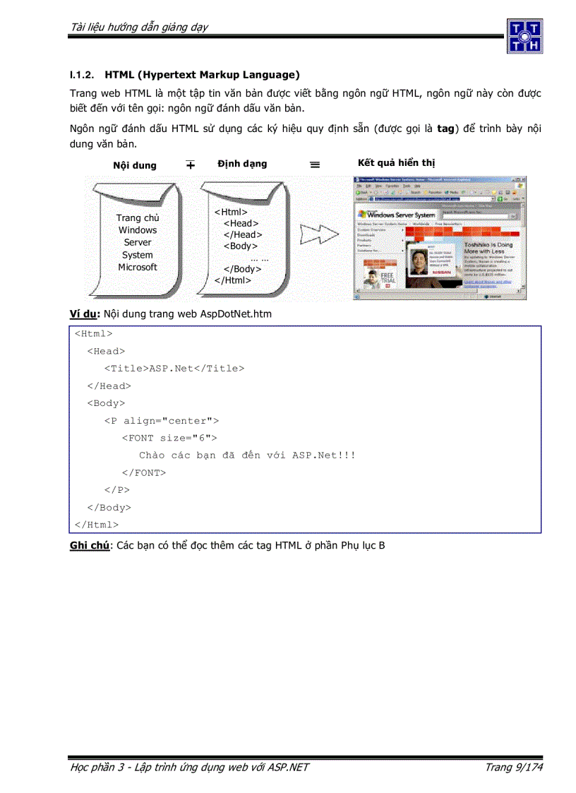 image for page Lập trình ứng dụng Web với ASP NET
