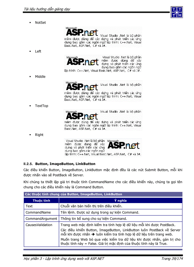 image for page Lập trình ứng dụng Web với ASP NET