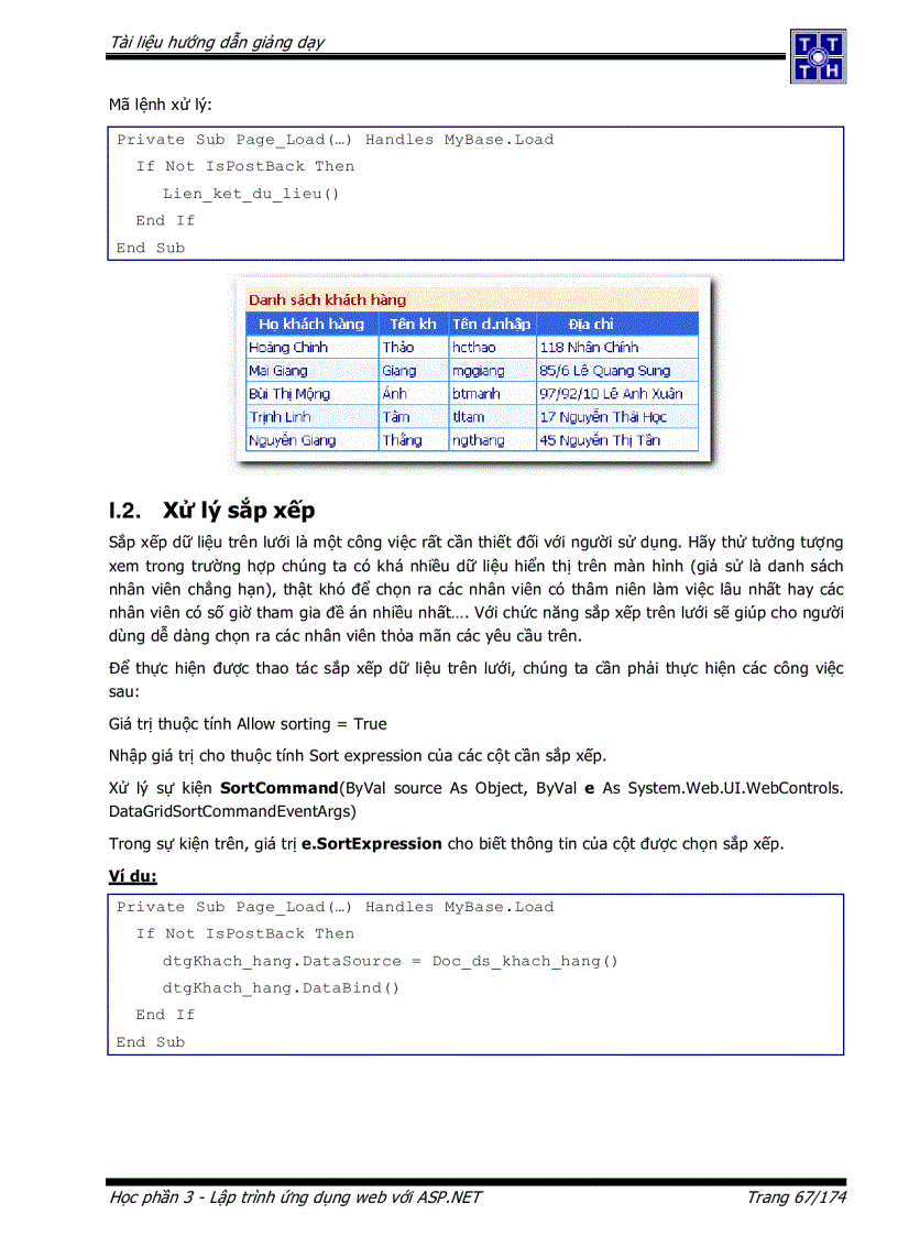 image for page Lập trình ứng dụng Web với ASP NET