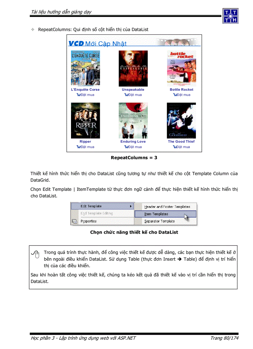 image for page Lập trình ứng dụng Web với ASP NET
