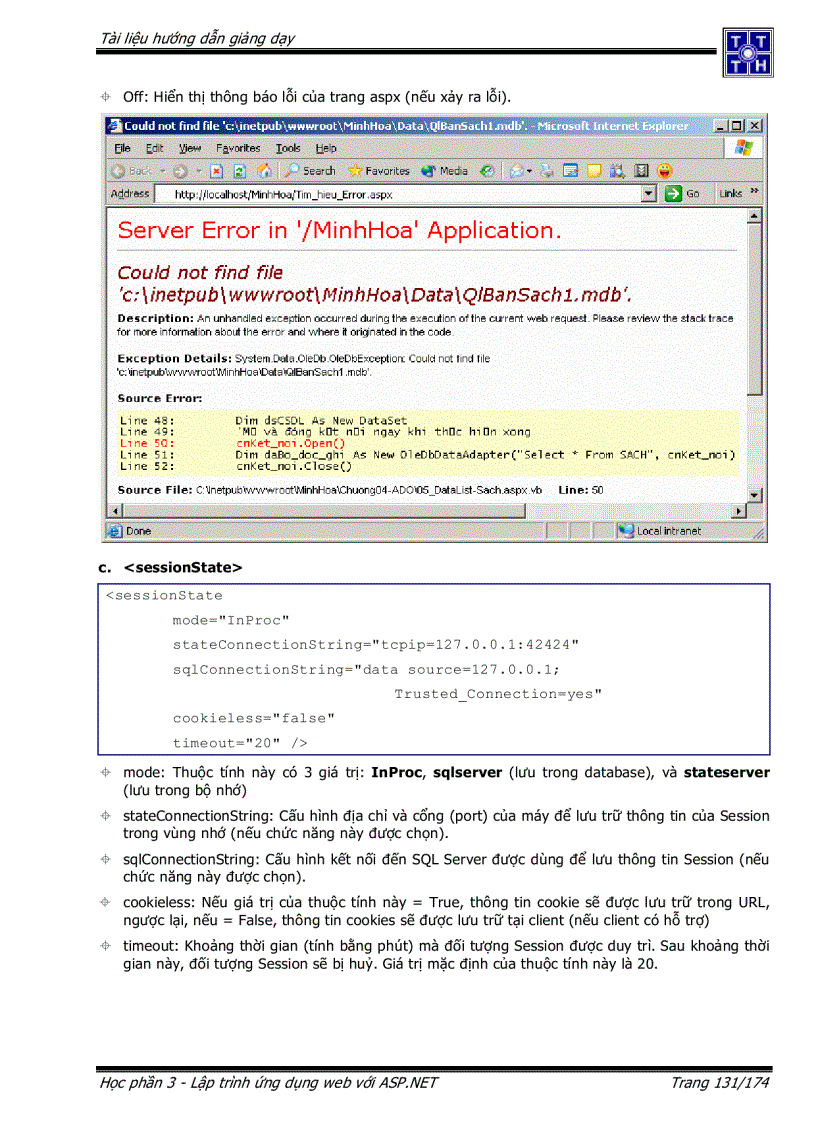 image for page Lập trình ứng dụng Web với ASP NET