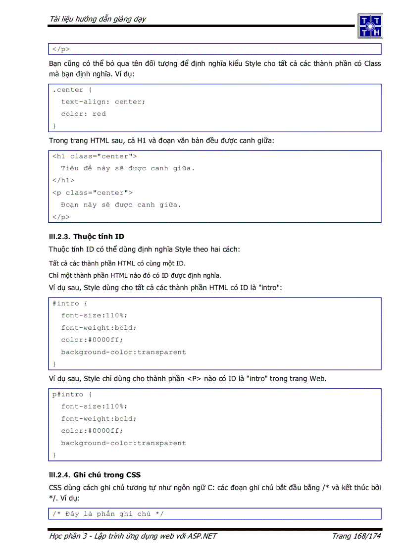 image for page Lập trình ứng dụng Web với ASP NET