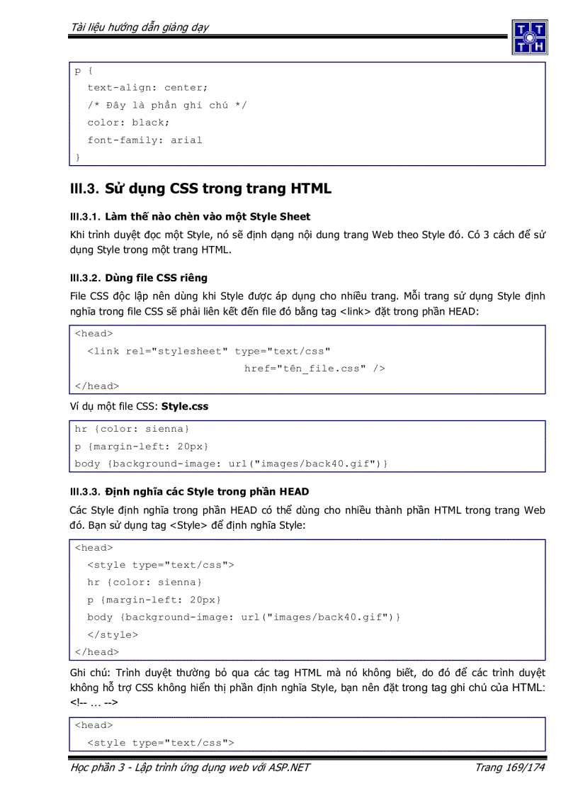 image for page Lập trình ứng dụng Web với ASP NET