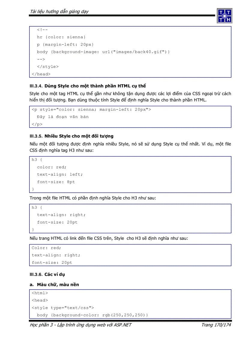 image for page Lập trình ứng dụng Web với ASP NET