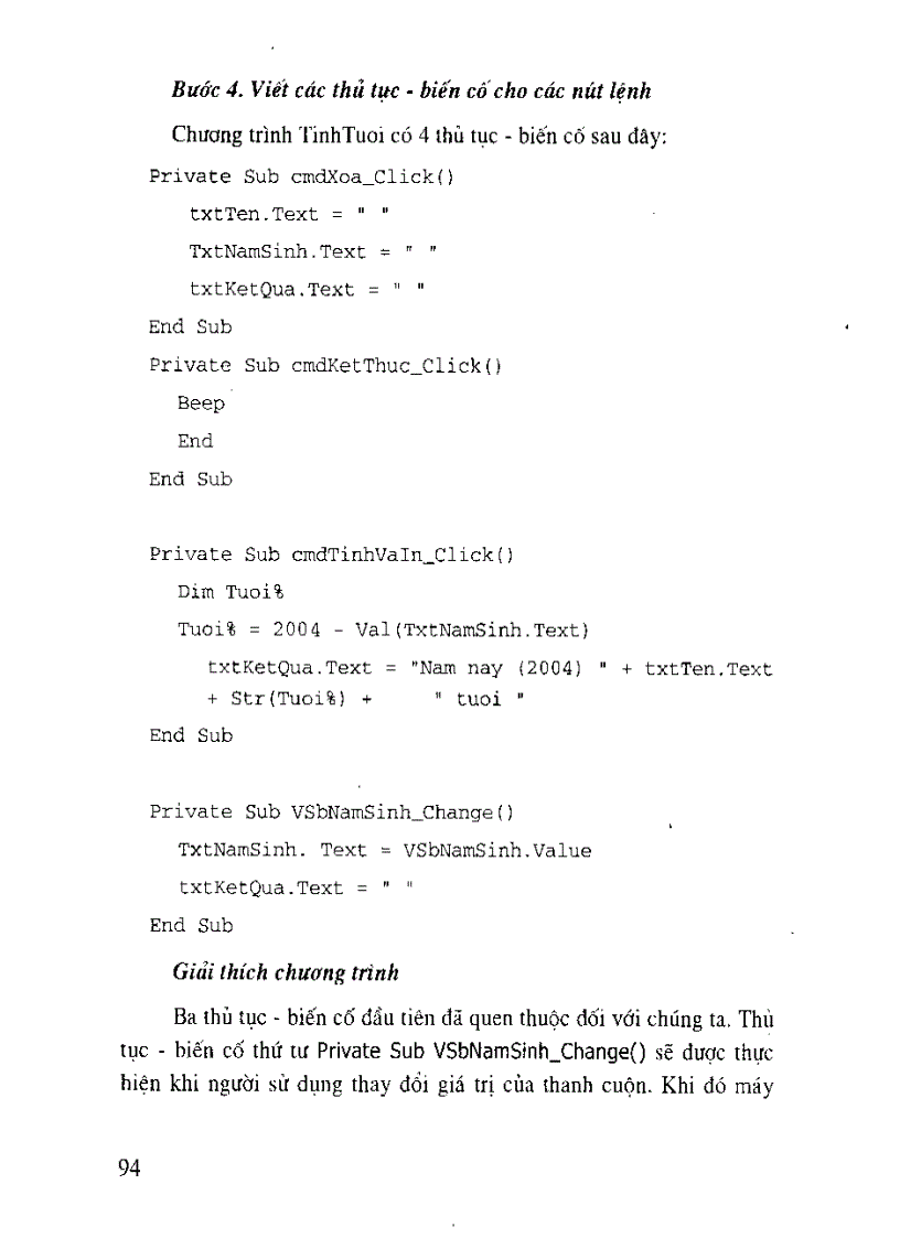image for page Lập trình Visual Basic 6 0 Cơ bản