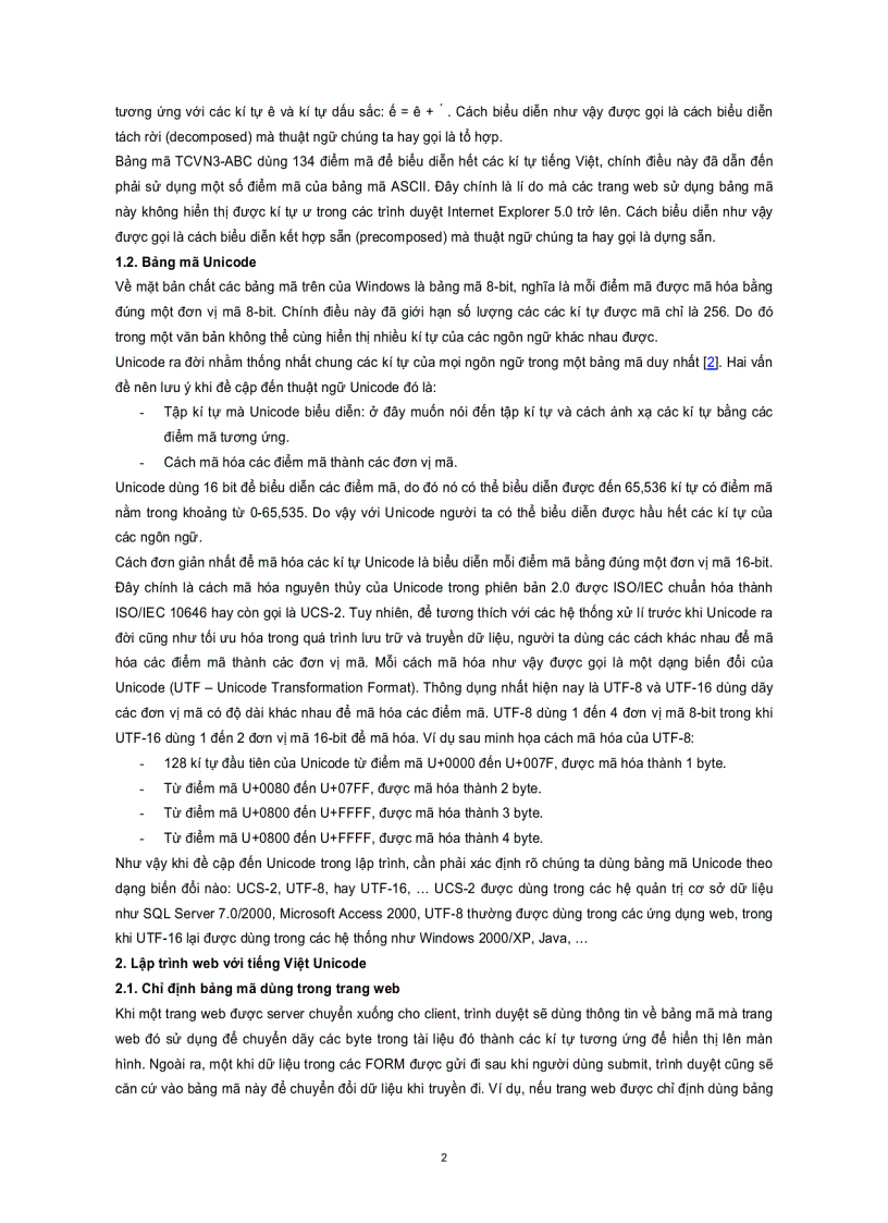 image for page Lập Trình Web ASP Với Tiếng Việt UNICODE