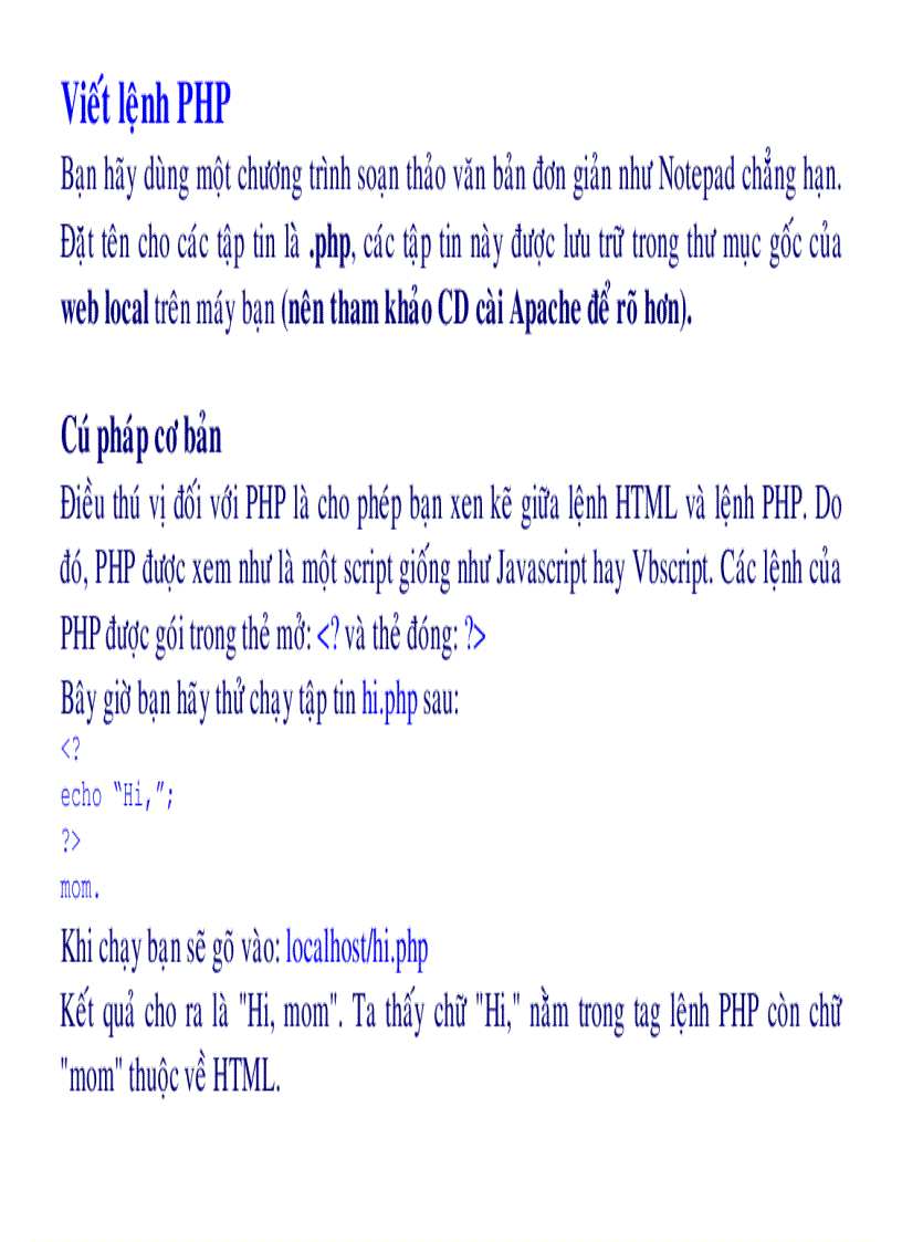 image for page Lập trình Web động với PHP và MySQL 1
