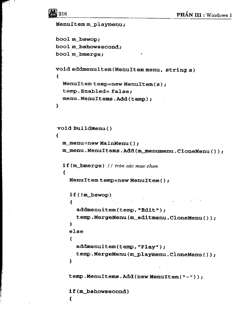 image for page Lập trình Windows với C Net