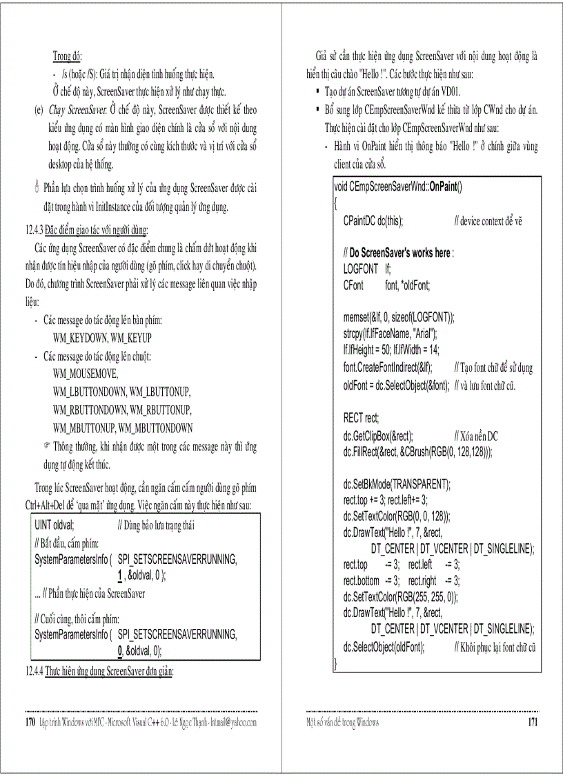 image for page Lập trình Windows với MFC Microsoft Visual C 6 0