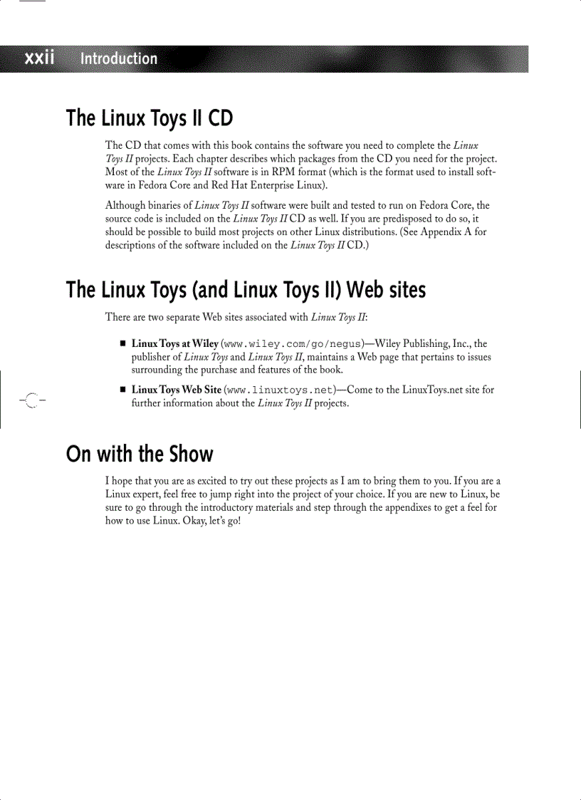 image for page Linux Toys II 9 Cool New Projects for Home Office and Entertainment ExtremeTech