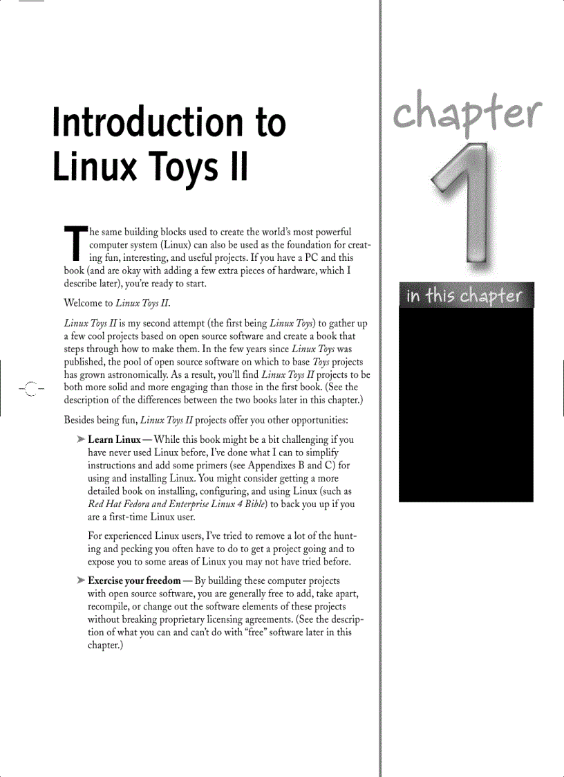 image for page Linux Toys II 9 Cool New Projects for Home Office and Entertainment ExtremeTech