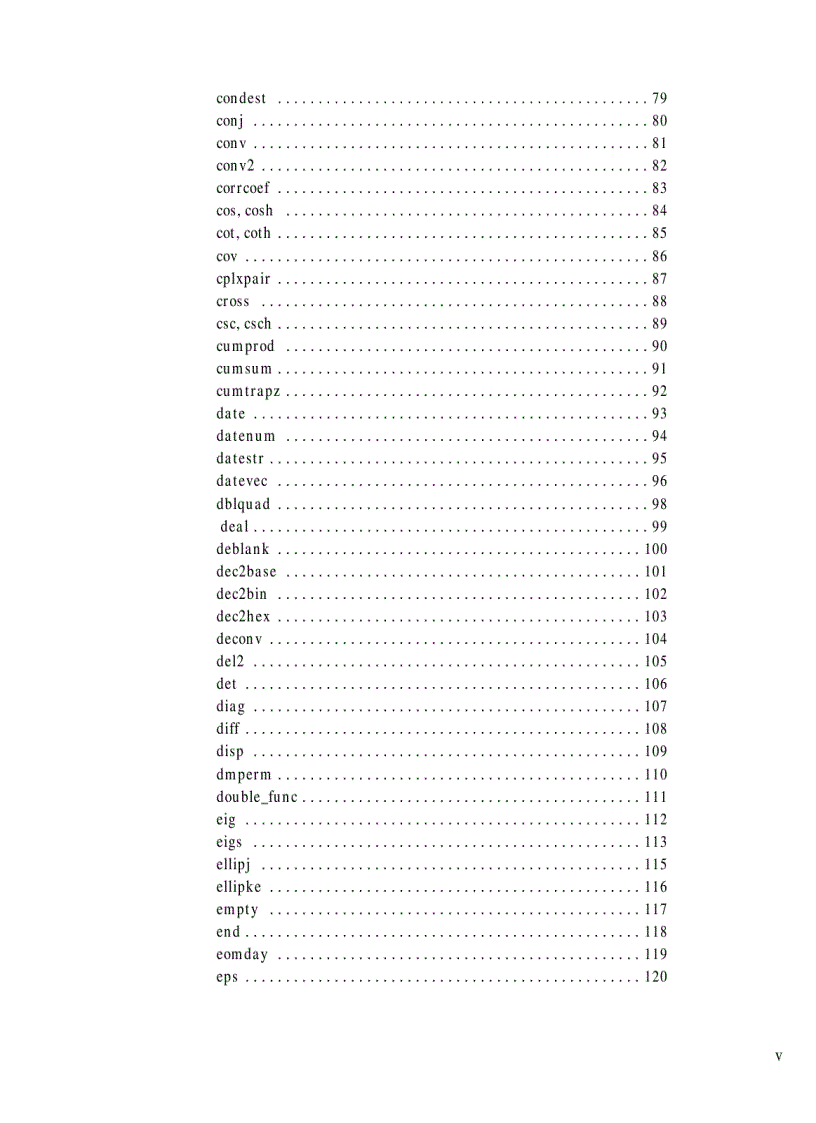 image for page Matlab C Math Library