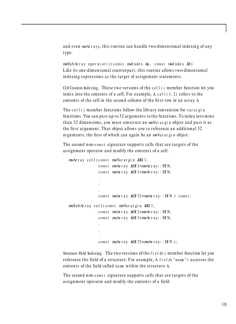 image for page Matlab C Math Library