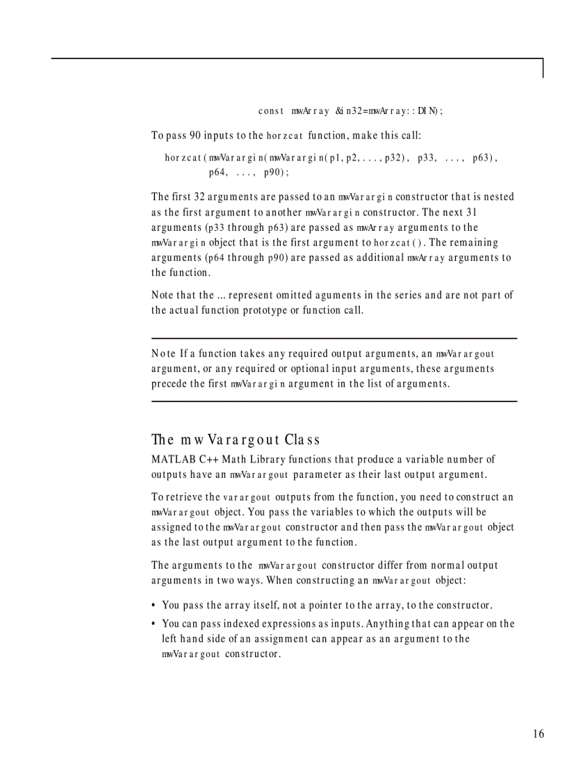 image for page Matlab C Math Library