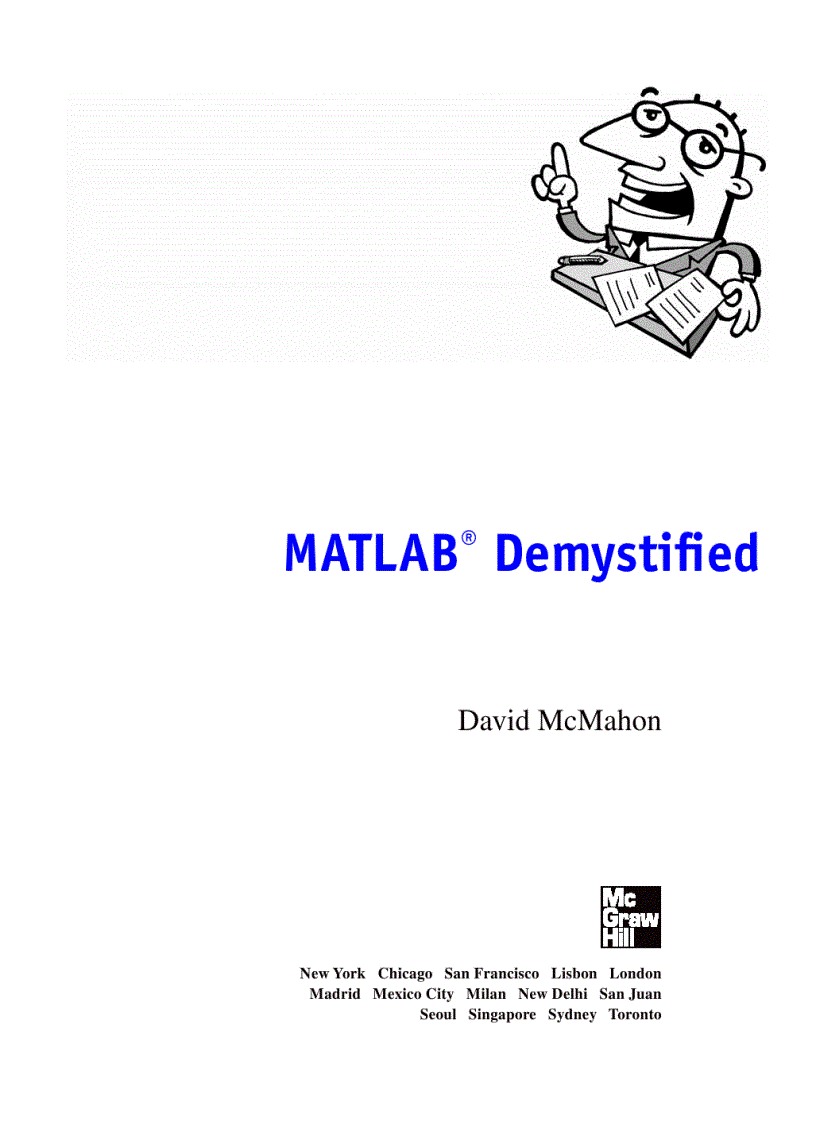 MATLAB Demystified