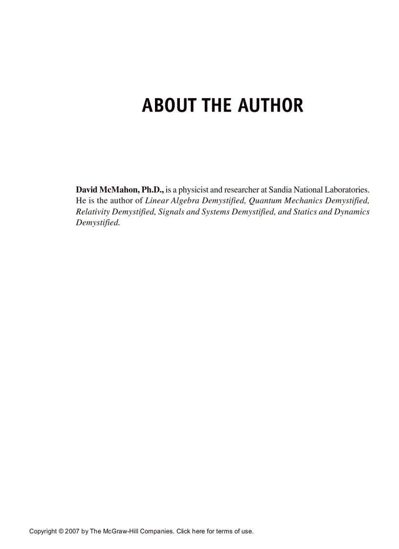 image for page MATLAB Demystified