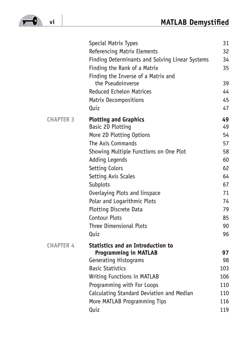 image for page MATLAB Demystified