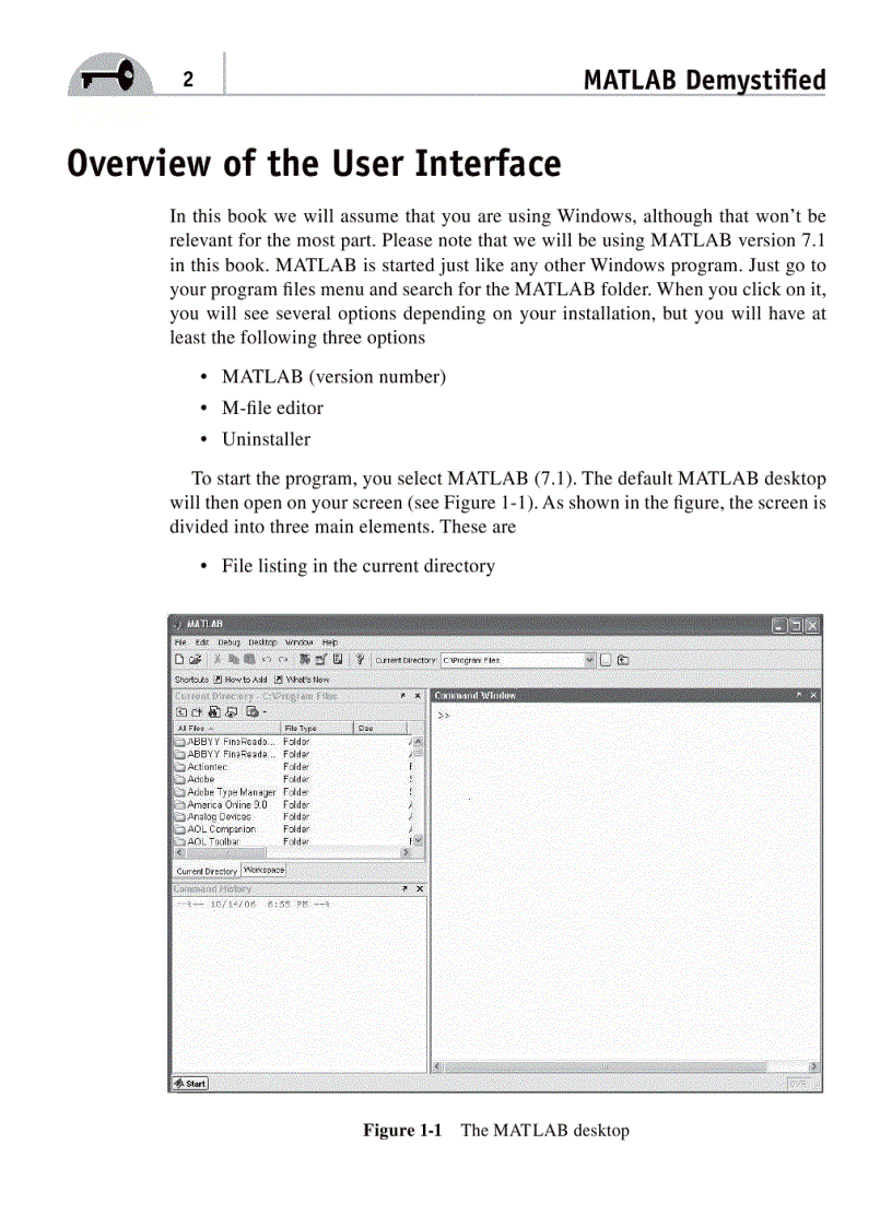 image for page MATLAB Demystified