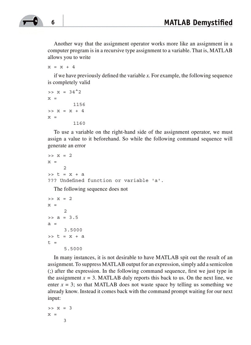 image for page MATLAB Demystified