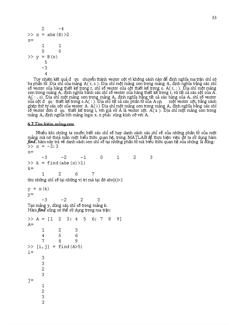 image for page MATLAB Toàn Tập