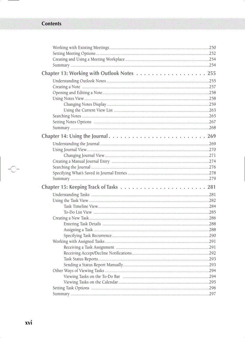 image for page Microsoft Outlook 2007 Bible