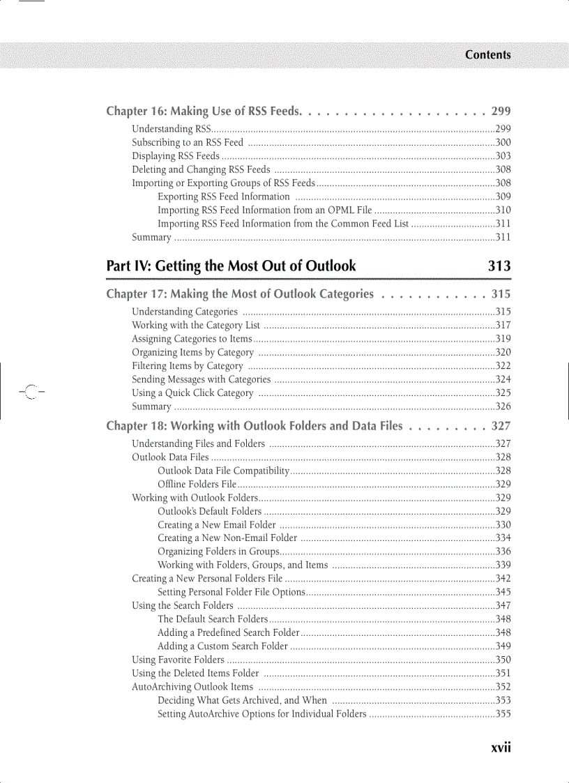 image for page Microsoft Outlook 2007 Bible