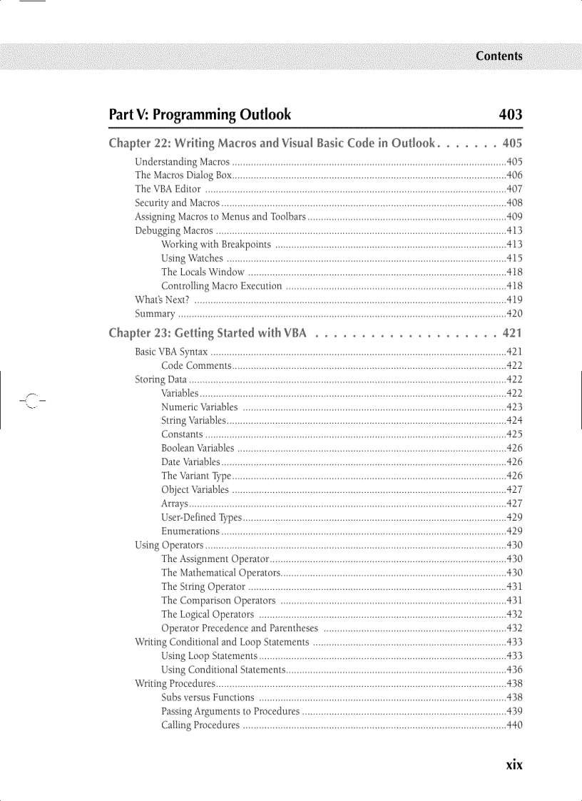 image for page Microsoft Outlook 2007 Bible