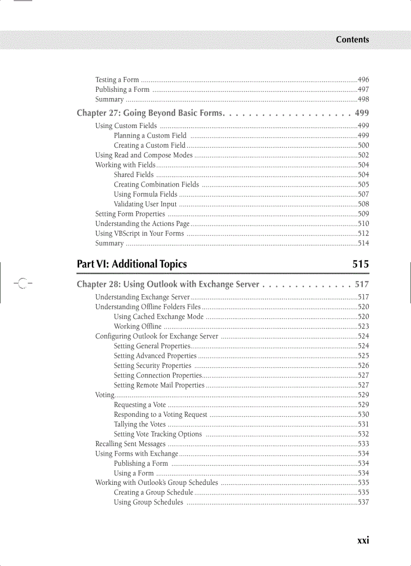 image for page Microsoft Outlook 2007 Bible