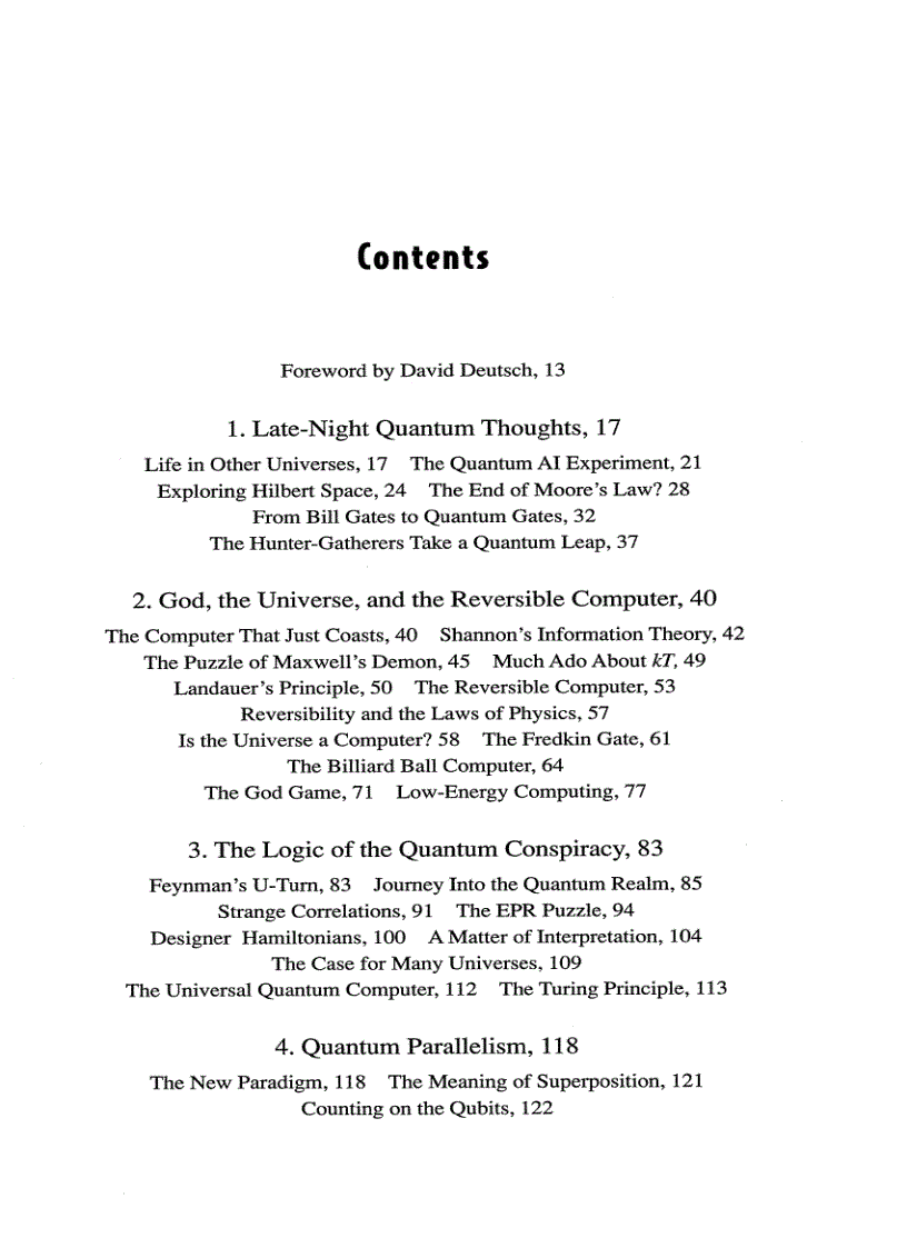 image for page Minds Machines and the Multiverse The Quest for the Quantum Computer