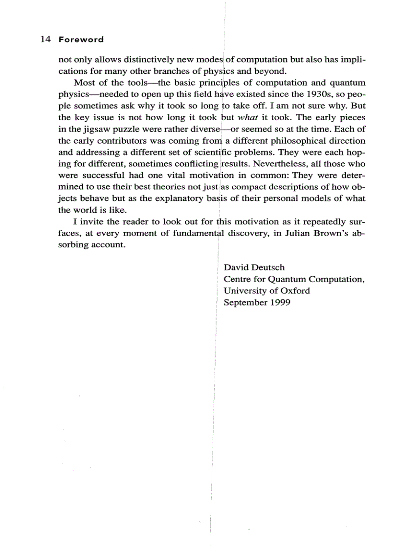 image for page Minds Machines and the Multiverse The Quest for the Quantum Computer