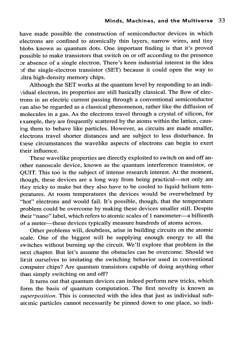 image for page Minds Machines and the Multiverse The Quest for the Quantum Computer