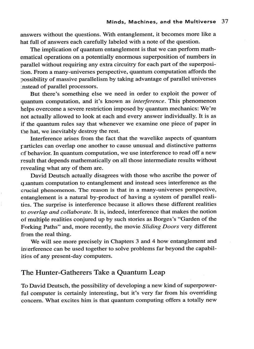 image for page Minds Machines and the Multiverse The Quest for the Quantum Computer