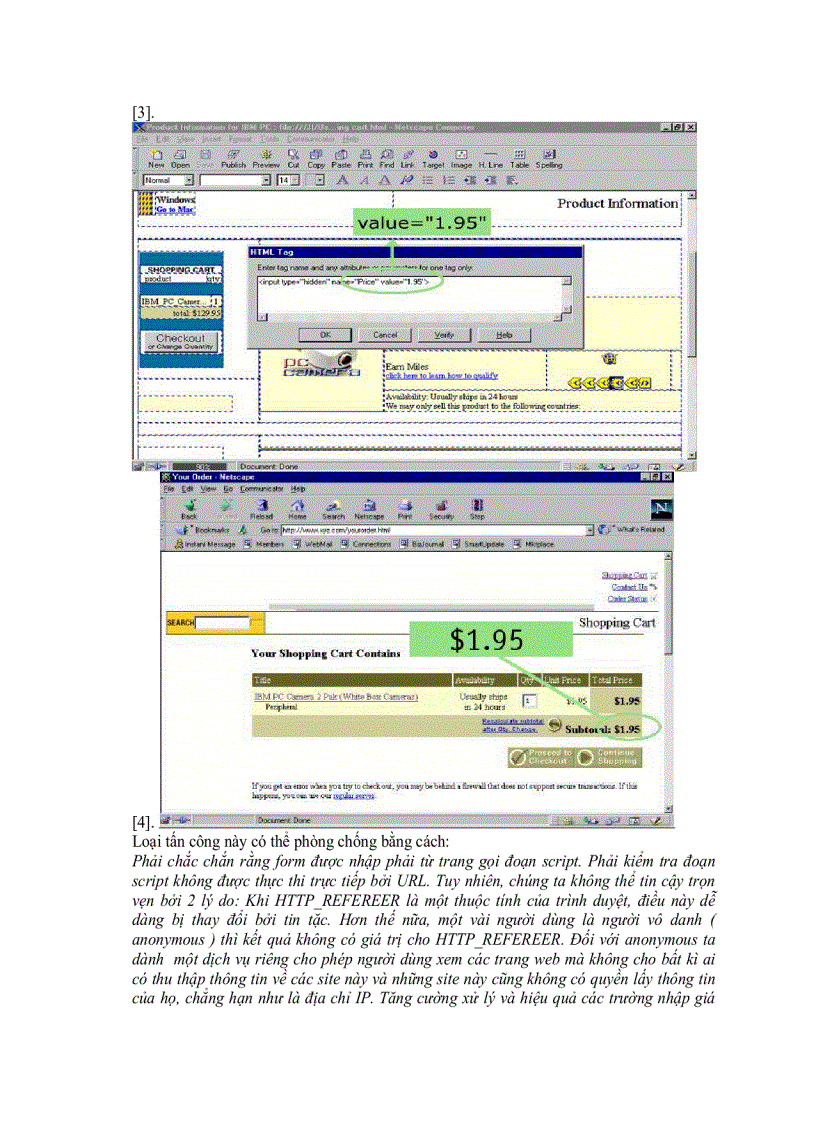 image for page Một số gợi ý để bảo mật