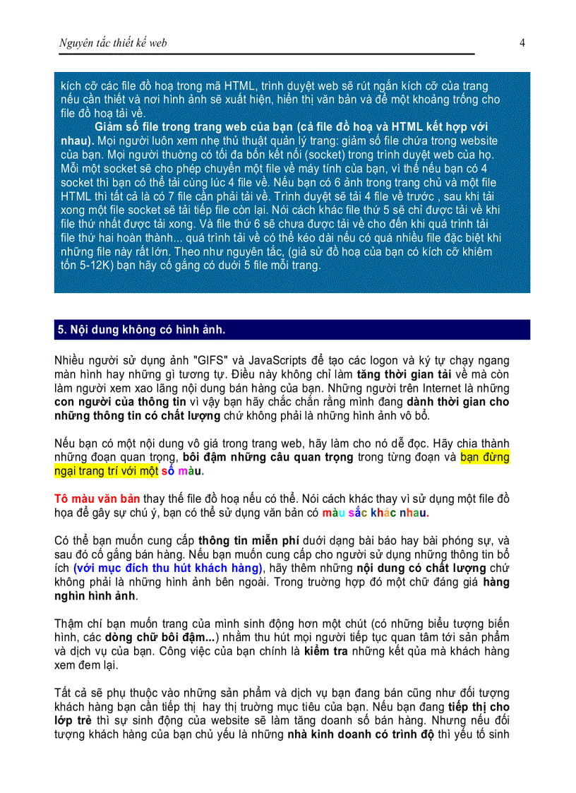 image for page Nguyên tắc thiết kế web