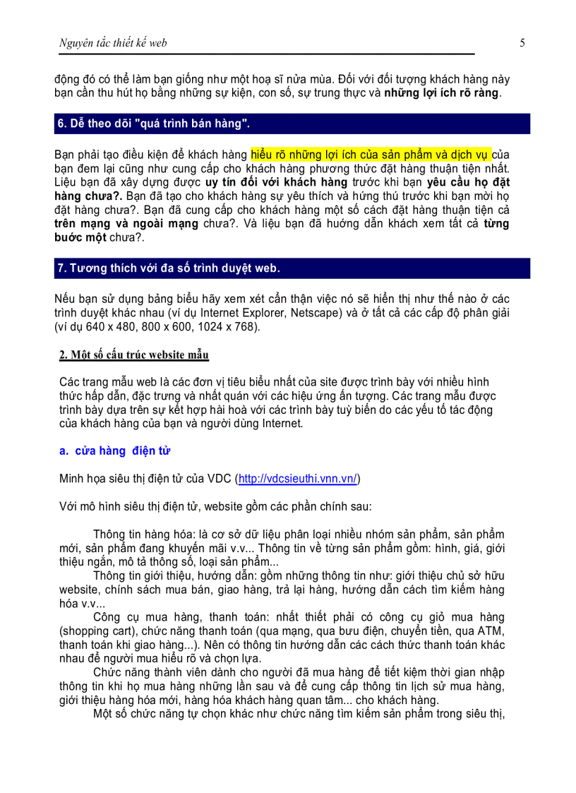 image for page Nguyên tắc thiết kế web