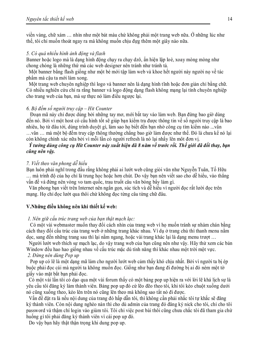 image for page Nguyên tắc thiết kế web