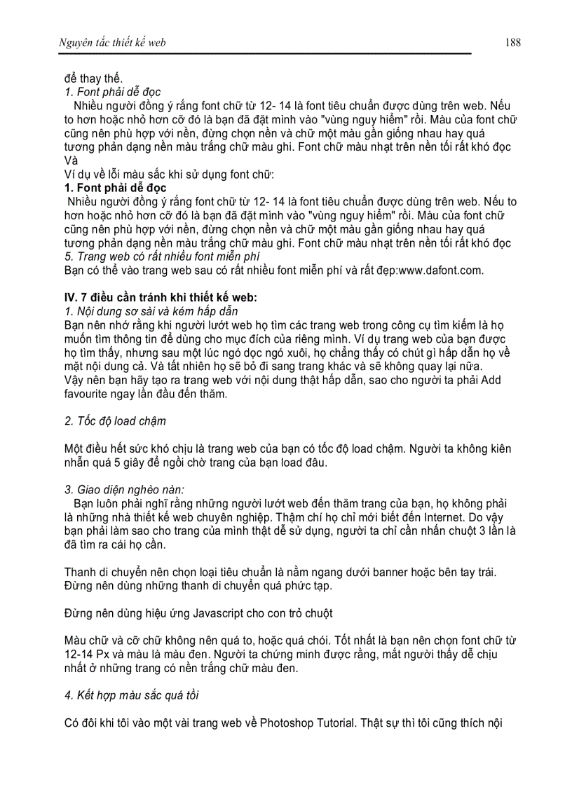 image for page Nguyên tắc thiết kế web