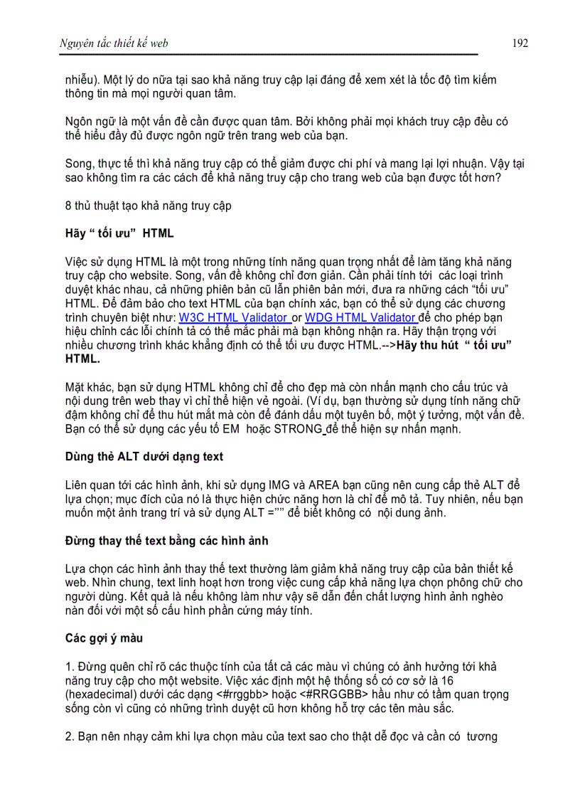 image for page Nguyên tắc thiết kế web