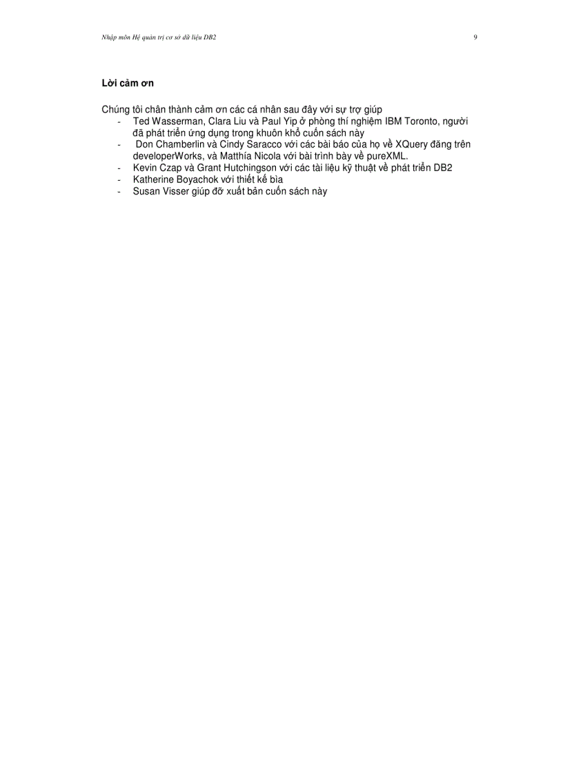 image for page Nhập môn Hệ quản trị cơ sở dữ liệu DB2