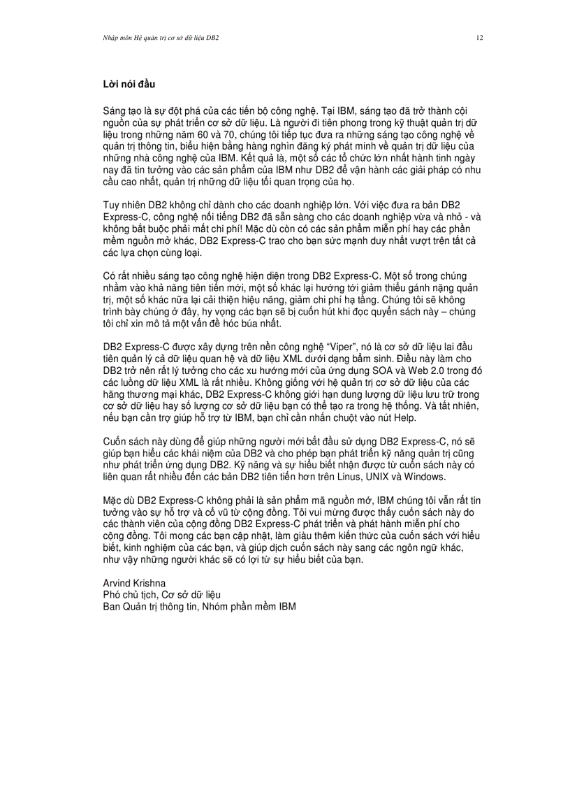 image for page Nhập môn Hệ quản trị cơ sở dữ liệu DB2