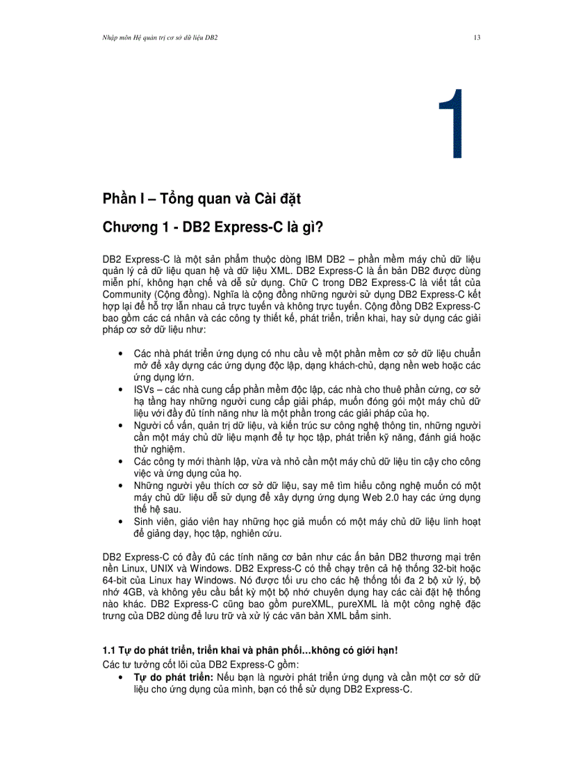 image for page Nhập môn Hệ quản trị cơ sở dữ liệu DB2