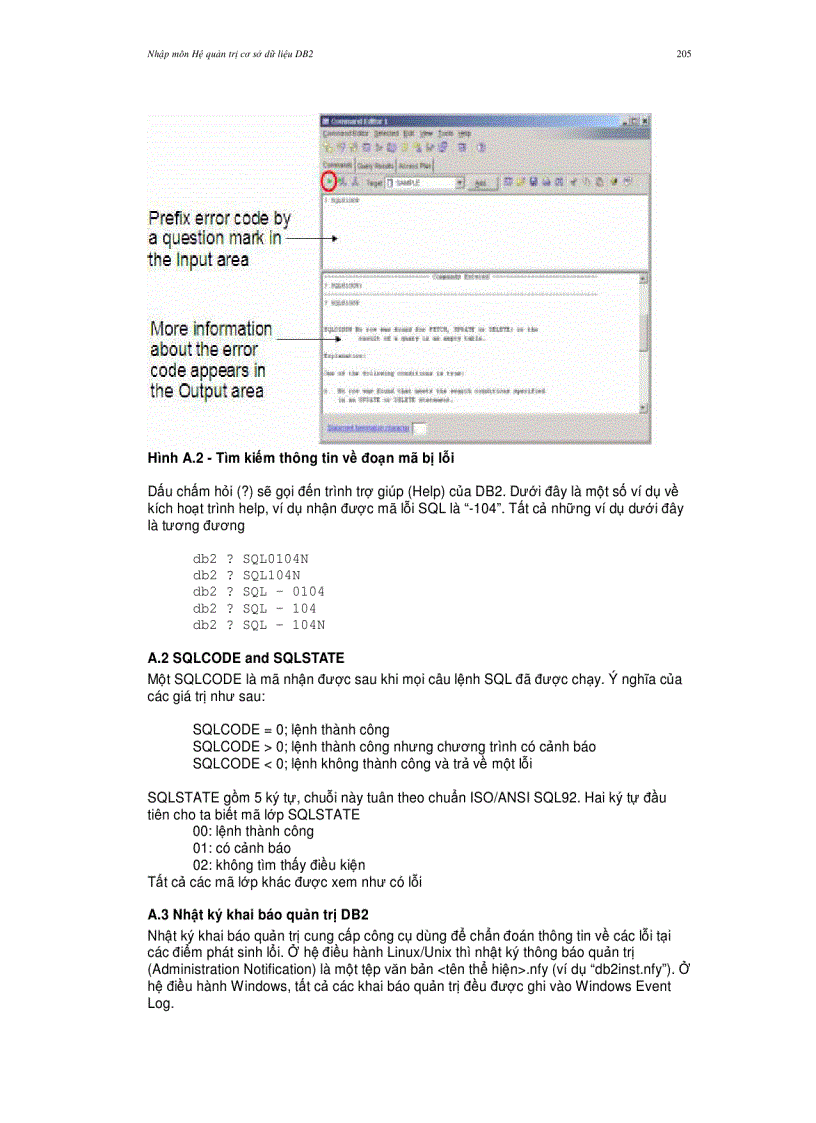 image for page Nhập môn Hệ quản trị cơ sở dữ liệu DB2