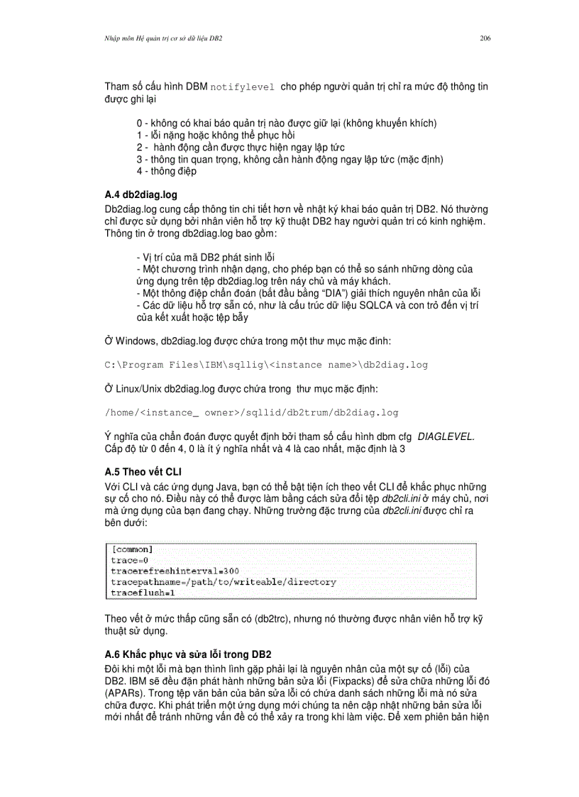 image for page Nhập môn Hệ quản trị cơ sở dữ liệu DB2