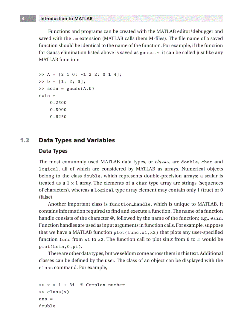 image for page Numerical Methods in Engineering With MATLAB