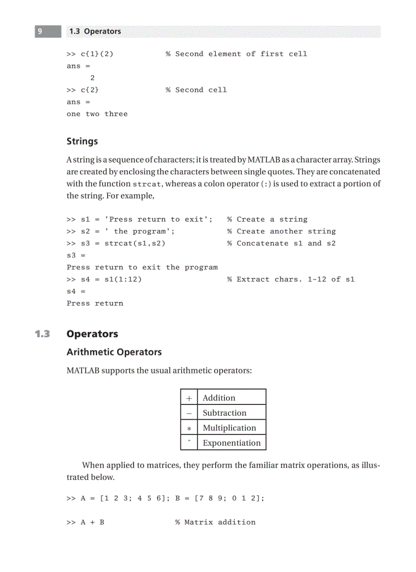 image for page Numerical Methods in Engineering With MATLAB