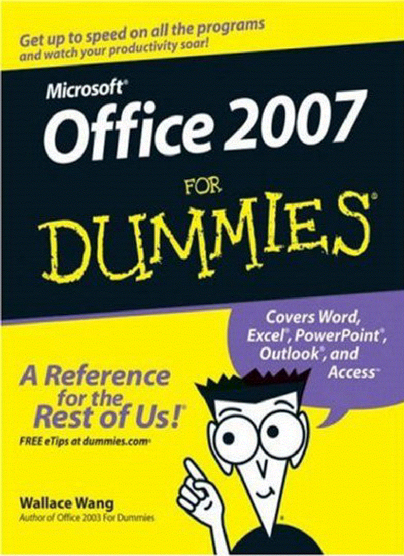 image for page Office 2007 For Dummies